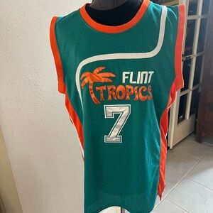 Flint Tropics Teal and Orange Jersey size L